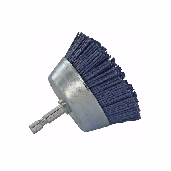 Cepillo COPA-Hilo de nailon azul -Decapado de madera (Cartoncillo colgante) / Ø: 65 /  - TIVOLY - cepillado - Referencia: XT20222000786 - Image principale - Herramienta profesional