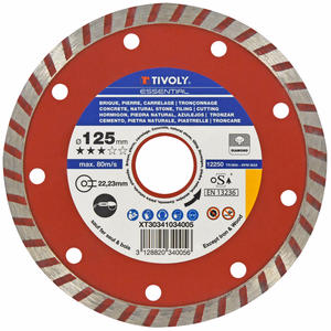 Disque DIAMANT -MULTI MATERIAUX -Gamme Économique ESSENTIAL (Boite brochable) - tronçonnage - Référence: XT31011 - Outil professionnel - Tivoly
