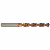 Ø: 8.1 / L: 117 / FURIUS fully ground HSS metal drill bit -FUSIO coated -DIN338 -h8 -3xd -Split point (Supple pouch) - TIVOLY - drilling - Reference: 11454110810 - Vue 1 - Professional Tool
