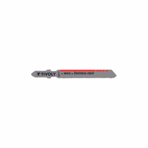 Jigsaw blade - For stainless steel - T attachment TECHNIC (Blister) - TIVOLY - sawing - Reference: 1T50282 - Image principale - Professional Tool