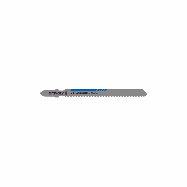 Jigsaw blade - For plastic - T attachment (Blister) / L: 100 / H: 75 / Straight cut - TIVOLY - sawing - Reference: XT505520004 - Image principale - Professional Tool