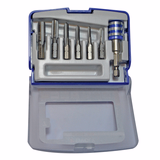 7 pieces - 6 taps HSS M3 to M10 hexagonal shank - Quick change bit holder  - TIVOLY - tapping - Reference: 10503070001 - Vue 2 - Professional Tool