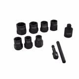 10 piezas -7 vasos de extracción 3/8" Ø 10 a 19 mm + accesorios -IMPACTO  - TIVOLY - atornillado - Referencia: 11521470002 - Vue 2 - Herramienta profesional