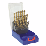 25 brocas para metal HSS-E5 (cobalto 5 %) punta en cruz Ø 1 a 13 mm por 1/2  - TIVOLY - taladrado - Referencia: 11455070017 - Vue 1 - Herramienta profesional