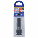 Douille à choc F 1/2" -IMPACT -Pour vis Torx femelle TECHNIC (Blister) - TIVOLY - vissage & serrage - Référence: 1159012 - Vue 2 - Outil professionnel