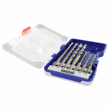 7 SPEEDER2 SDS+ quadruple flute centring tip drill bits with 2 cutting edges - L 110- 160 mm Ø 4 to 12 mm  - TIVOLY - drilling - Reference: 10901070005 - Vue 2 - Professional Tool