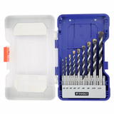 9 SLR graduated concrete drill bits Ø 3 to 12 mm  - TIVOLY - drilling - Reference: 10960370018 - Vue 3 - Professional Tool