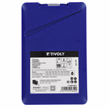 19 forets métaux HSS-E5 (Cobalt 5%) pointe en croix Ø 1 à 10mm par 1/2  - TIVOLY - perçage - Référence: 11455070015 - Vue 4 - Outil professionnel