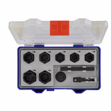 10 pièces -7 douilles d'extraction entrainement 3/8" Ø 10 à 19mm + accessoires -IMPACT  - TIVOLY - vissage & serrage - Référence: 11521470002 - Vue 5 - Outil professionnel