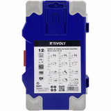 12 fresas de rebajadora de formas variadas - mango de 6 mm  - TIVOLY - rebajado - Referencia: XT606470005 - Vue 2 - Herramienta profesional