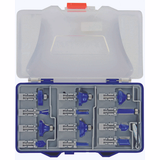 12 router cutters in assorted shapes - 6 mm shank  - TIVOLY - routing - Reference: XT606470005 - Vue 3 - Professional Tool