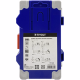 6 router bits in assorted shapes - 6 mm shank  - TIVOLY - routing - Reference: XT606470006 - Vue 2 - Professional Tool