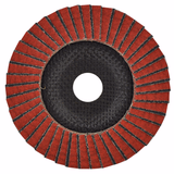 Disque LAMELLES CERAMIQUE & ZIRCONIUM (Cartonnette brochable) / Dim Ø125 / Gr : 80 - TIVOLY - ponçage - Référence: XT10112011348 - Vue 1 - Outil professionnel