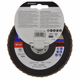 Disque LAMELLES CERAMIQUE & ZIRCONIUM (Cartonnette brochable) / Dim Ø125 / Gr : 80 - TIVOLY - ponçage - Référence: XT10112011348 - Vue 3 - Outil professionnel