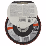 Disque LAMELLES COMBINE (Cartonnette brochable) / Dim Ø115 / Gr : 80 - TIVOLY - ponçage - Référence: XT10112011350 - Vue 3 - Outil professionnel