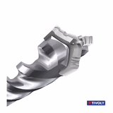 Ø: 6 / Broca para hormigón 3 cortes MASTER3 -L. 160 mm -Punta de centrado -Triple ranura -SDS+ (Gancho SDS colgante) / L: 160 - TIVOLY - taladrado - Referencia: 10922830600 - Vue 4 - Herramienta profesional