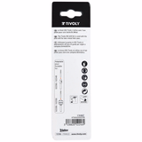 Broca HSS Ø 6 mm para husillo guía  - TIVOLY - serrado - Referencia: XT50522052246 - Vue 3 - Herramienta profesional