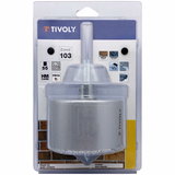 Ø: 103 / Scie cloche à concrétion carbure HM monobloc (Blister Box) / H: 55 - TIVOLY - sciage - Référence: XT505220076 - Vue 2 - Outil professionnel