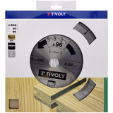 Ø: 300 x Ø2: 30 x Z: 96 / Circular saw blade - Finishing - For hardwood, laminated wood, parquet - For radial saw (Carton sleeve)  - TIVOLY - sawing - Reference: XT50514004477 - Vue 2 - Professional Tool