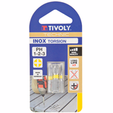 Embout de vissage -Torsion INOX -Pour vis Phillips (Blister) N°: N1-2-3 / L: 25 - TIVOLY - vissage & serrage - Référence: 11524320001 - Vue 2 - Outil professionnel