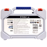 60 pieces -RANGER case -For multi-material drill and screwdriver bits  - TIVOLY - combined sets - Reference: 11901170060 - Vue 3 - Professional Tool