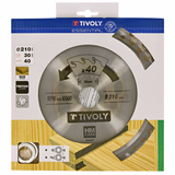 Circular saw blade - Finishing - For hardwood, laminated wood, parquet - For portable saw ESSENTIAL (Carton sleeve) - TIVOLY - sawing - Reference: XT50034 - Vue 2 - Professional Tool