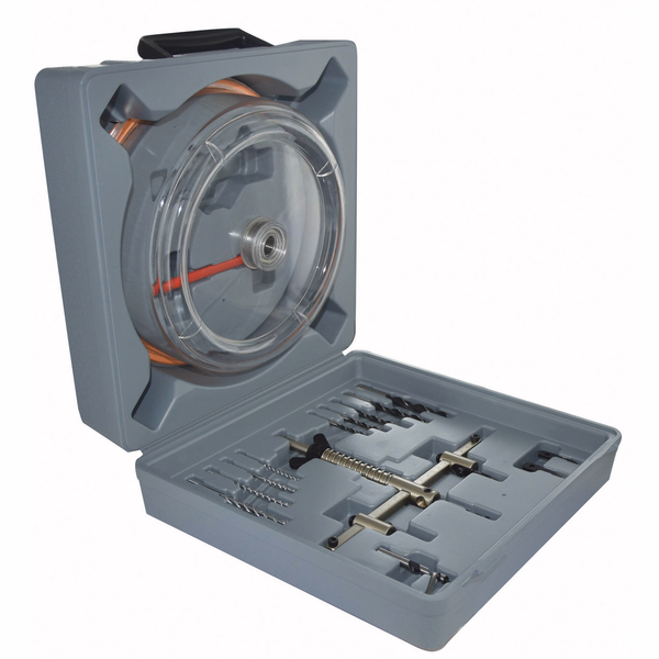 Extendible hole saw set Ø 40 to 200 mm  - TIVOLY - sawing - Reference: XT50527052950 - Image principale - Professional Tool