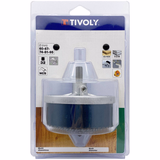 Ø: 60-67-74-81-95 / Scie cloche HCS multi-lames (Blister Box) / H: 32 - TIVOLY - sciage - Référence: XT50522052002 - Vue 2 - Outil professionnel