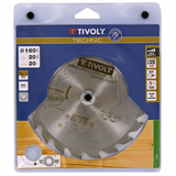 Lame de scie circulaire -Débit - Pour Bois -Pour scie portative. TECHNIC (Blister Box) - TIVOLY - sciage - Référence: XT50154 - Vue 2 - Outil professionnel