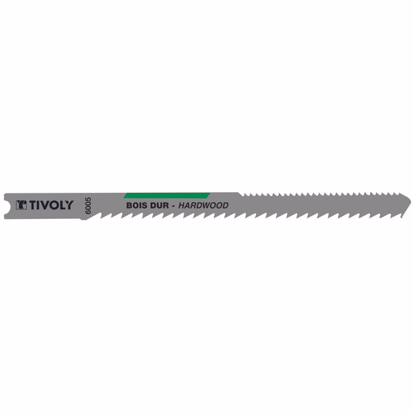 Jigsaw blade - Double toothing - For solid hardwood - U attachment TECHNIC (Blister) - TIVOLY - sawing - Reference: 1T50392 - Image principale - Professional Tool