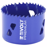 9 piezas -6 sierras corona bimetal cobalto 8% Ø 22 a 68 mm + 2 pilotos + 1 llave Allen  - TIVOLY - serrado - Referencia: XT505270001 - Vue 4 - Herramienta profesional