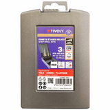 3 forets HSS coniques étagés goujures hélicoïdales Ø 4 à 30mm  - TIVOLY - perçage - Référence: 11448570001 - Vue 3 - Outil professionnel