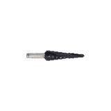 HSS step drill bit -TiAlN coated TivolyNorm -Helical -Split point -Tri-flat shank (Hanging box) / ØMin/Max : 4/12  - TIVOLY - drilling - Reference: 11438720412 - Vue 1 - Professional Tool