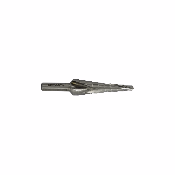 HSS step drill bit -TivolyNorm -Helical -Split point -Tri-flat shank (Hanging box) / ØMin/Max : 4/12  - TIVOLY - drilling - Reference: 11448520412 - Image principale - Professional Tool