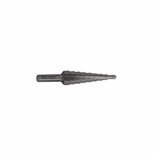 HSS step drill bit -TivolyNorm -Straight flute (Hanging box) / ØMin/Max : 4/12  - TIVOLY - drilling - Reference: 11448620412 - Image principale - Professional Tool