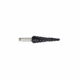 Step taper drill HSS-E5 (Cobalt 5%) -TiAlN coated -TivolyNorm -Helical -Cross point -3-flat shank (Hanging box) / ØMin/Max : 4/12  - TIVOLY - drilling - Reference: 11448720412 - Vue 1 - Professional Tool