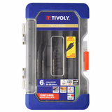 6 mèches bois plates Ø 14 à 24mm  - TIVOLY - perçage - Référence: 10802570001 - Vue 1 - Outil professionnel