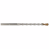 Ø: 10 / Foret bétons L200mm -Plaquette carbure pointe de centrage -Queue cylindrique 3 méplats (Blister) / L: 200 - TIVOLY - perçage - Référence: 10913121000 - Vue 1 - Outil professionnel