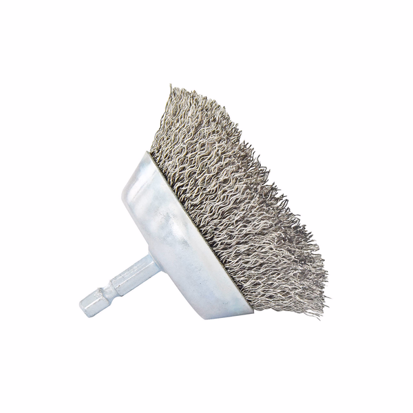 Cepillo COPA -Alambre de acero inoxidable -Decapado de acero inoxidable ESSENTIAL (Cartoncillo colgante) - TIVOLY - cepillado - Referencia: XT20642 - Image principale - Herramienta profesional