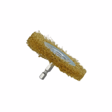 Brosse CIRCULAIRE -Fil acier laitonné ondulé -Décapage bois, laiton (Cartonnette brochable) / Ø: 75 / 0.20 - TIVOLY - brossage - Référence: XT20252006058 - Vue 1 - Outil professionnel