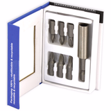 7 pièces -6 embouts PH et PZ + 1 porte-embout magnétique  - TIVOLY - vissage & serrage - Référence: 11501570021 - Vue 3 - Outil professionnel