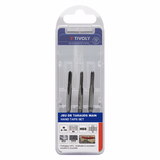 Set of 3 HSS hand taps - M - DIN352 (Blister) / Ø: 4 X 0.7 - TIVOLY - tapping - Reference: 1050052040070 - Vue 2 - Professional Tool