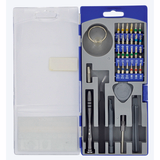 32 pieces - Bits and accessories for opening up a smartphone or tablet  - TIVOLY - screwdriving - Reference: 11501570041 - Vue 4 - Professional Tool