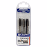 set of 3 hand taps - M - Chrome Steel (Blister) / Ø: 10 X 1.5 - TIVOLY - tapping - Reference: 1050012100150 - Vue 2 - Professional Tool