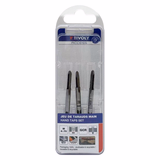 Jeu de 3 tarauds main -M -Acier au Chrome (Blister) / Ø: 4 X 0.7 - TIVOLY - taraudage - Référence: 1050012040070 - Vue 2 - Outil professionnel