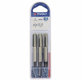 set of 3 hand taps - M - Chrome Steel (Blister) / Ø: 12 X 1.75 - TIVOLY - tapping - Reference: 1050012120175 - Vue 2 - Professional Tool