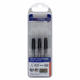 Jeu de 3 tarauds main -M -Acier au Chrome (Blister) / Ø: 8 X 1.25 - TIVOLY - taraudage - Référence: 1050012080125 - Vue 2 - Outil professionnel