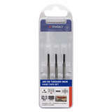 Set of 3 HSS hand taps - M - DIN352 (Blister) / Ø: 3 X 0.5 - TIVOLY - tapping - Reference: 1050052030050 - Vue 2 - Professional Tool