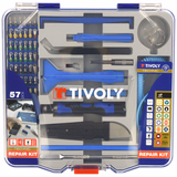 57 piezas -Puntas y accesorios para la apertura de smartphones  - TIVOLY - atornillado - Referencia: 11501570042 - Vue 1 - Herramienta profesional