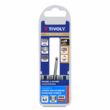 Avellanador HSSE5% cobalto DIN 335C a 90º Mango cilíndrico (Caja colgante) / Ø: 4.3 / L: 40 - TIVOLY - fresado - Referencia: 10331620430 - Vue 2 - Herramienta profesional